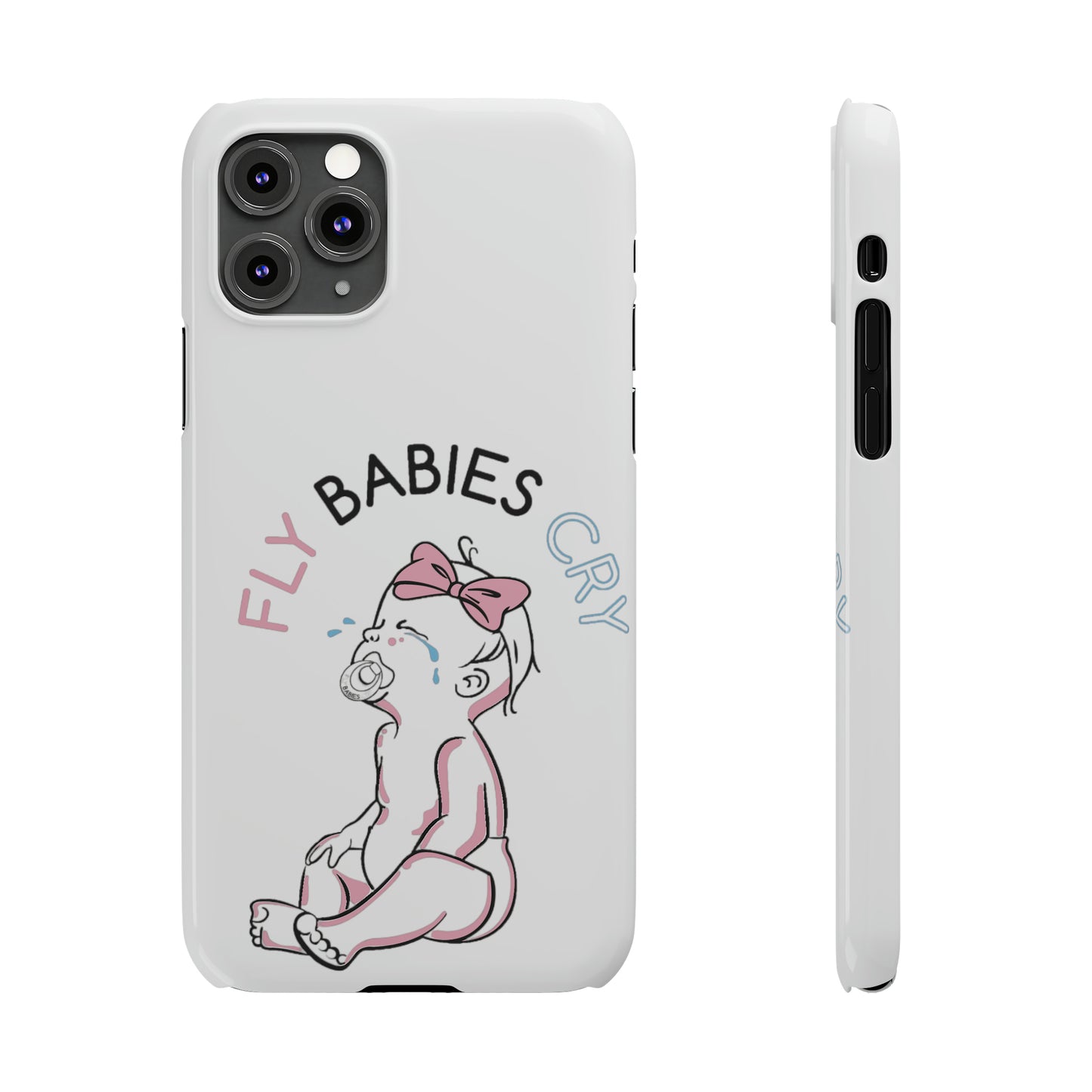 Pink Bow Slim Phone Cases