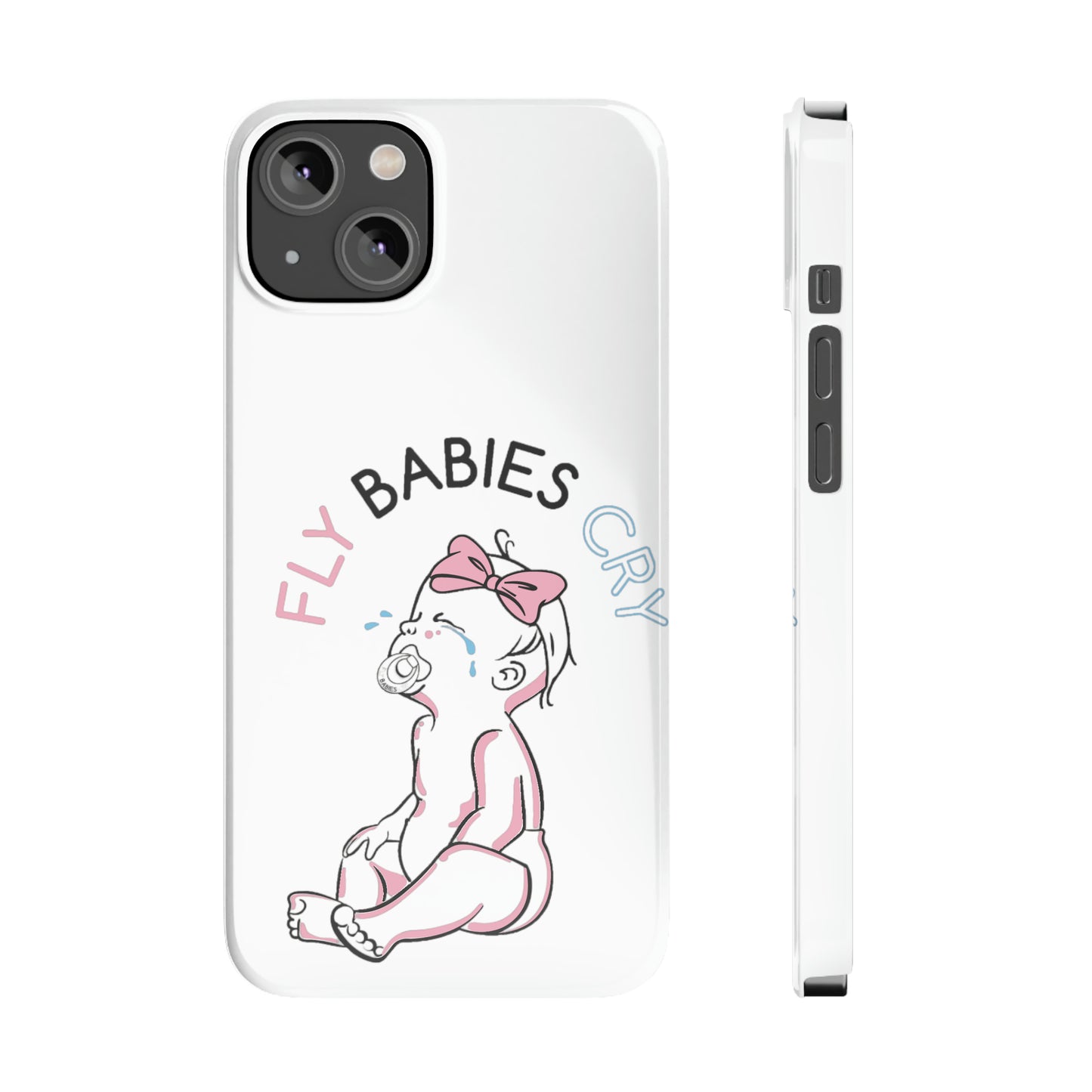 Pink Bow Slim Phone Cases