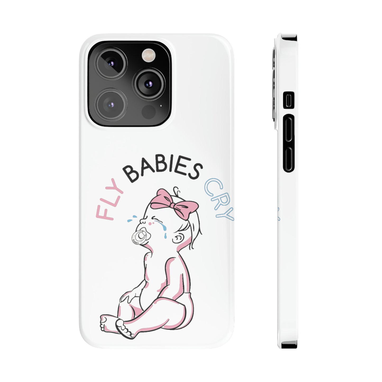 Pink Bow Slim Phone Cases