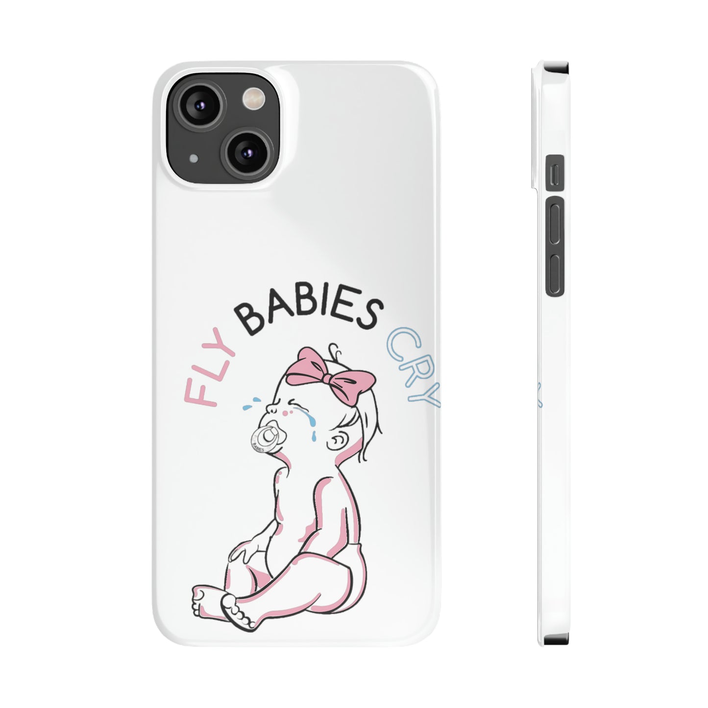 Pink Bow Slim Phone Cases