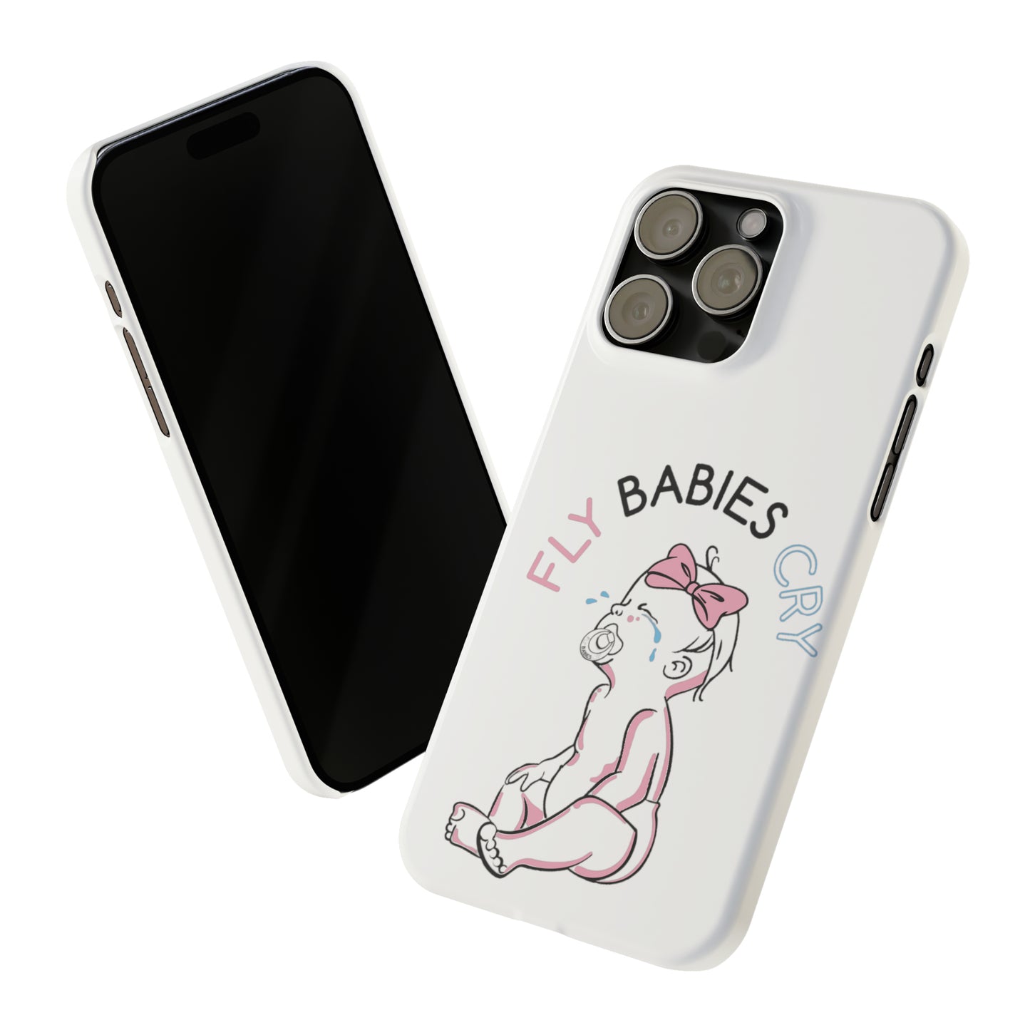 Pink Bow Slim Phone Cases