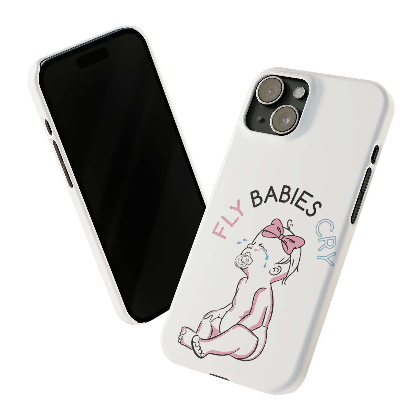 Pink Bow Slim Phone Cases