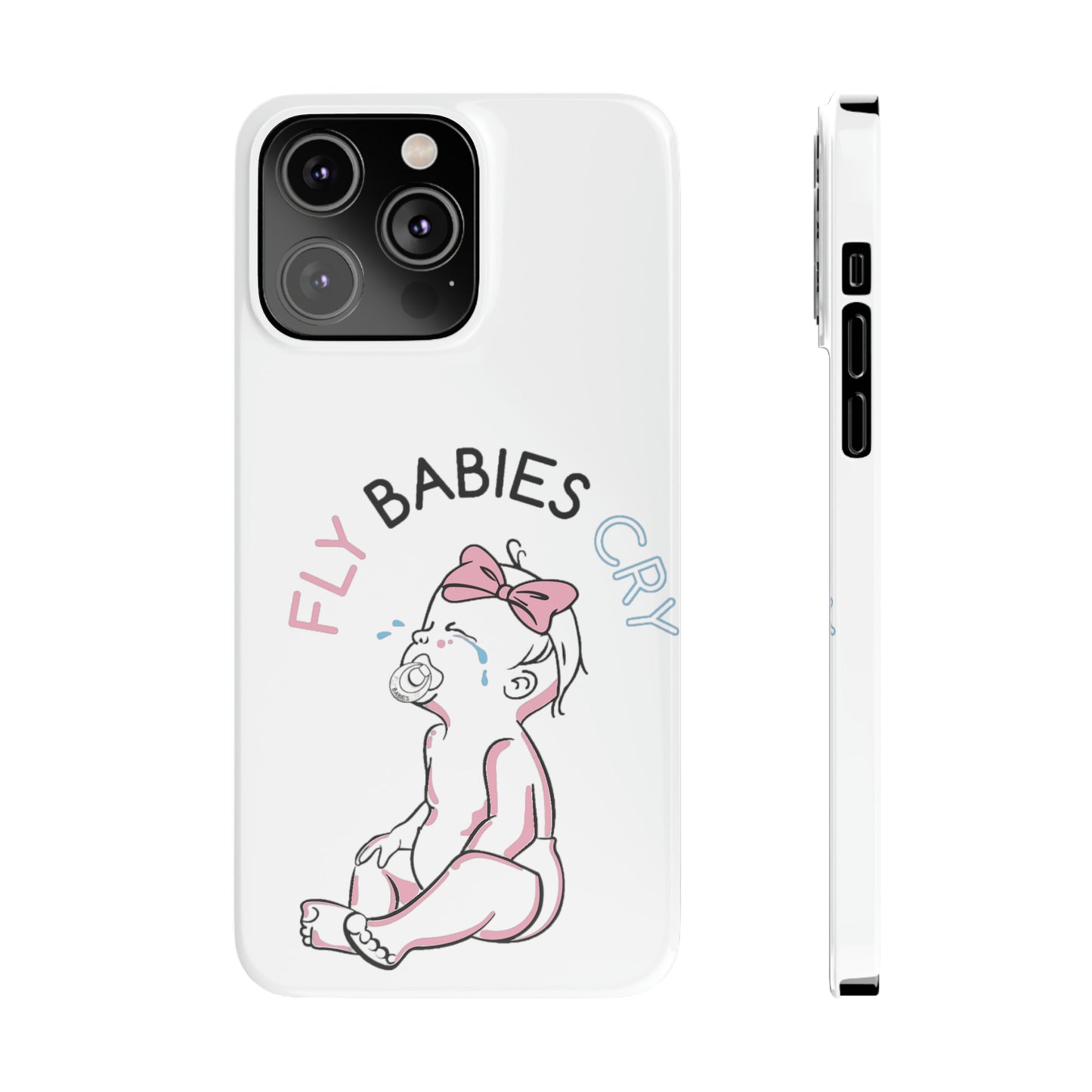 Pink Bow Slim Phone Cases