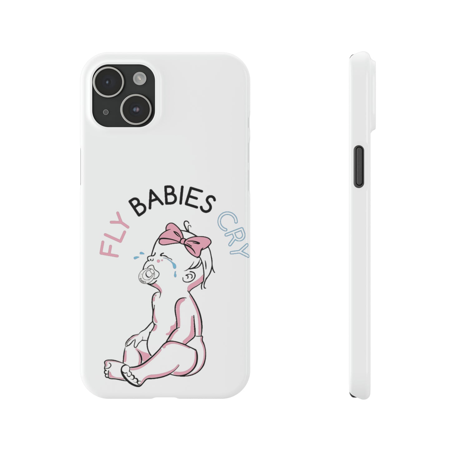 Pink Bow Slim Phone Cases